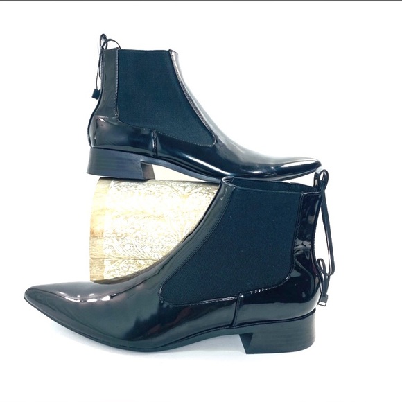 Zara Shoes - NWOB Zara black Chelsea booties 6